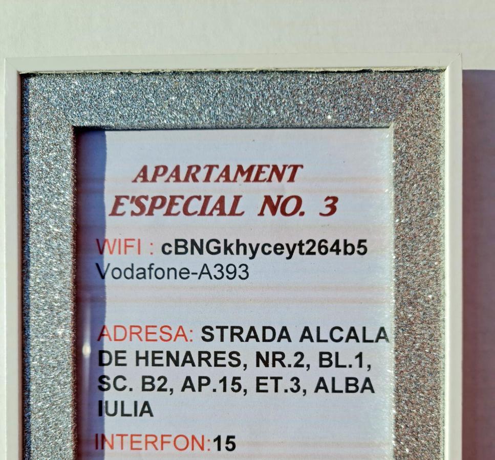 Apartament E'Special No3 Alba Iulia Esterno foto